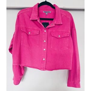 Signature8 Pink Jean Jacket